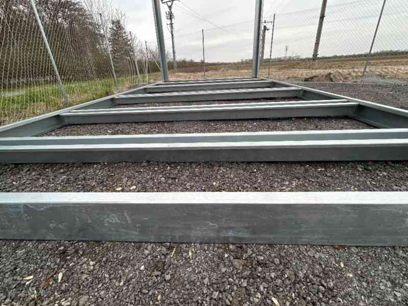 Ocelový rám pro montovaný domek/kontejner 8 × 3,6 m - foto 7