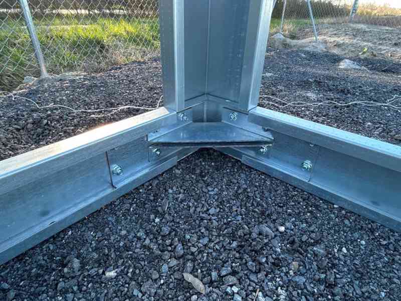 Ocelový rám pro montovaný domek/kontejner 8 × 3,6 m - foto 6