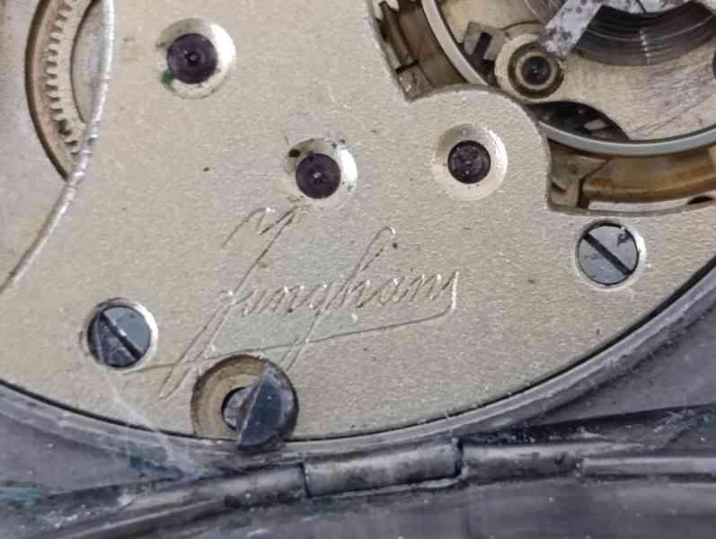 Kapesní německé hodinky JUNGHANS eroticky motiv - foto 8