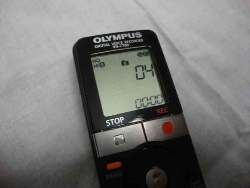 Digitální diktafon Olympus VN-7700 1x použitý jako nový top - foto 11