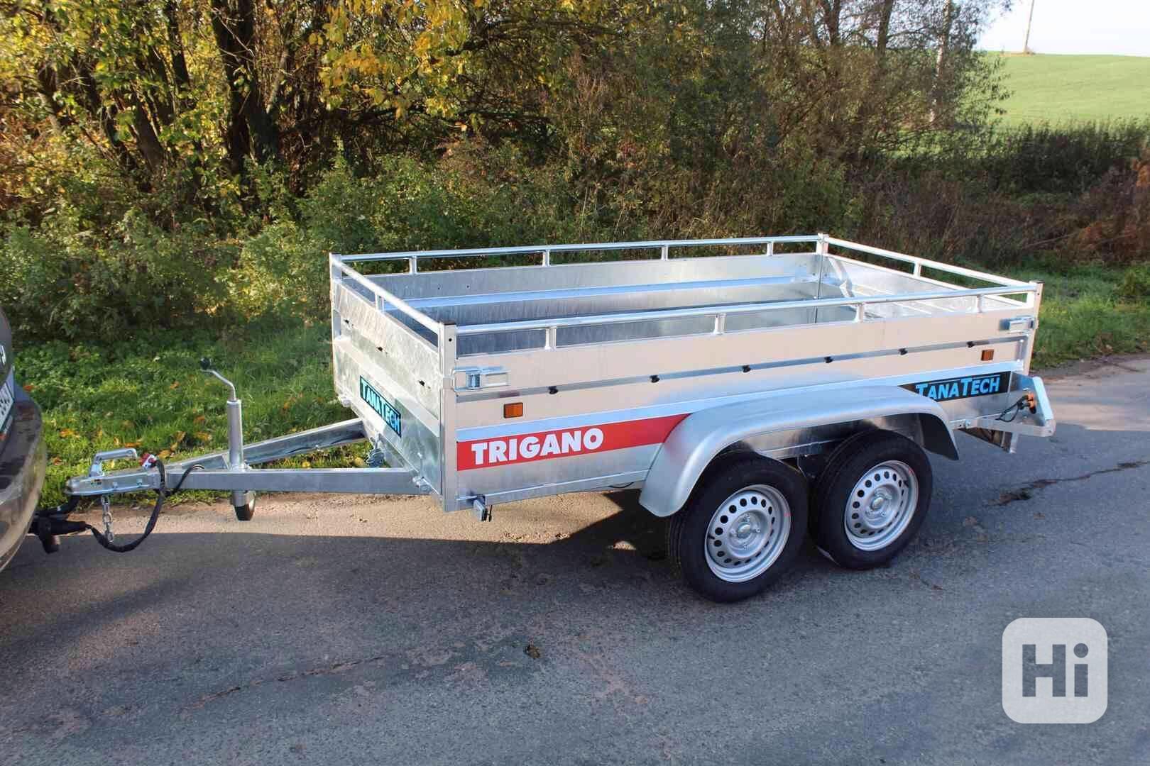 Přívěs Lider 2C250 750kg 253x134x50cm dvounápravový - foto 1