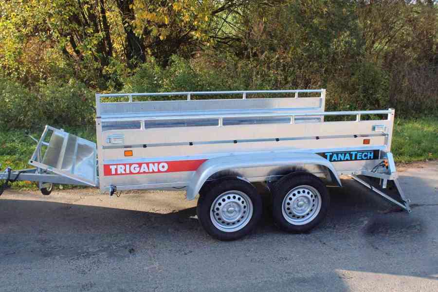 Přívěs Lider 2C250 750kg 253x134x50cm dvounápravový - foto 3
