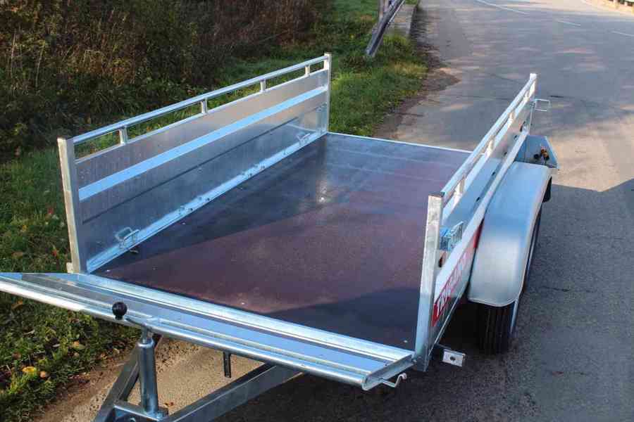 Přívěs Lider 2C250 750kg 253x134x50cm dvounápravový - foto 2