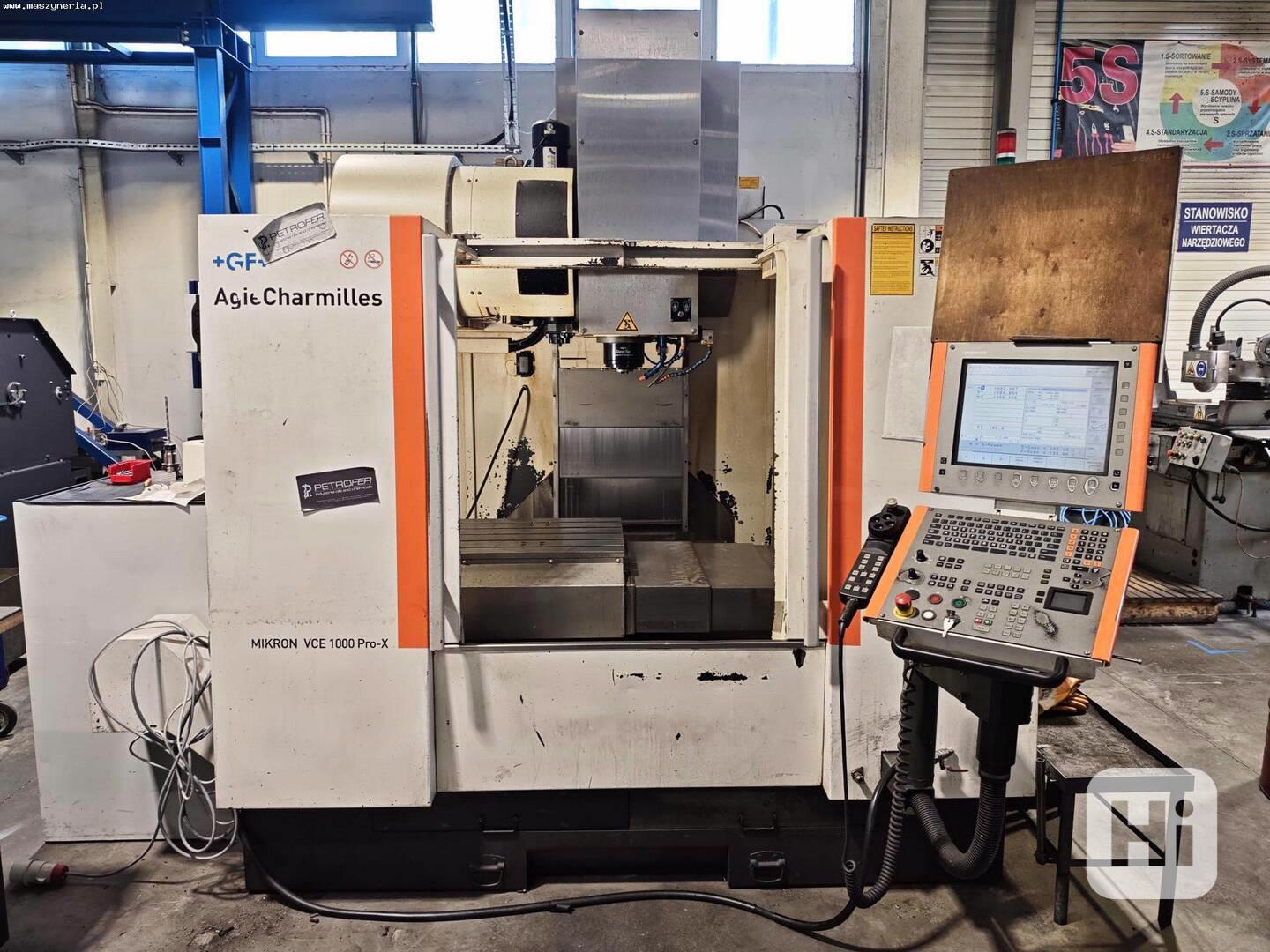CNC obráběcí centrum MIKRON VCE 1000X PRO - foto 1