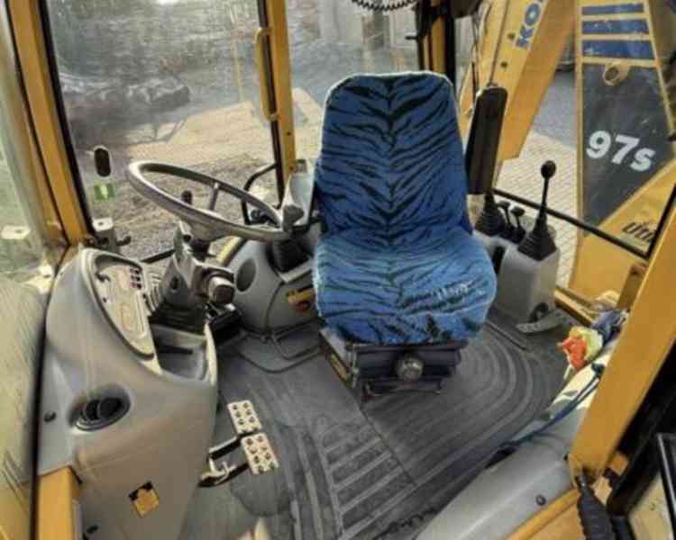 Traktorbagr Komatsu WB97S, - foto 4