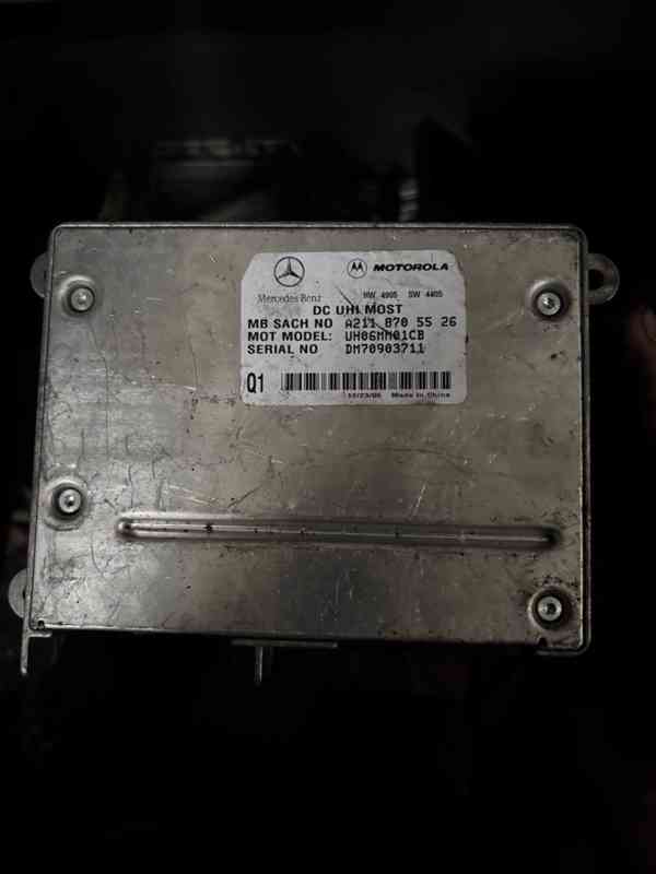 MERCEDES MODULY W221/GL-ML164/W212/W251 INFO V TEXTU - foto 8
