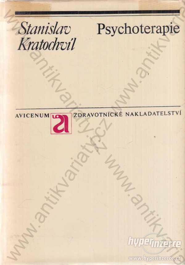 Psychoterapie Stanislav Kratochvíl 1976 Avicenum - foto 1