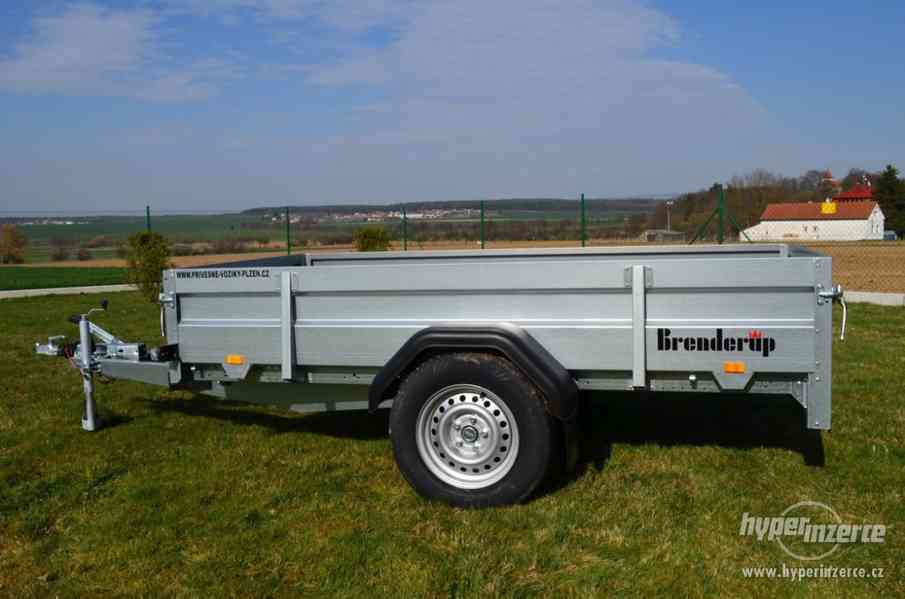 Přívěsný vozík Brenderup, 258x128, 1300kg - foto 1