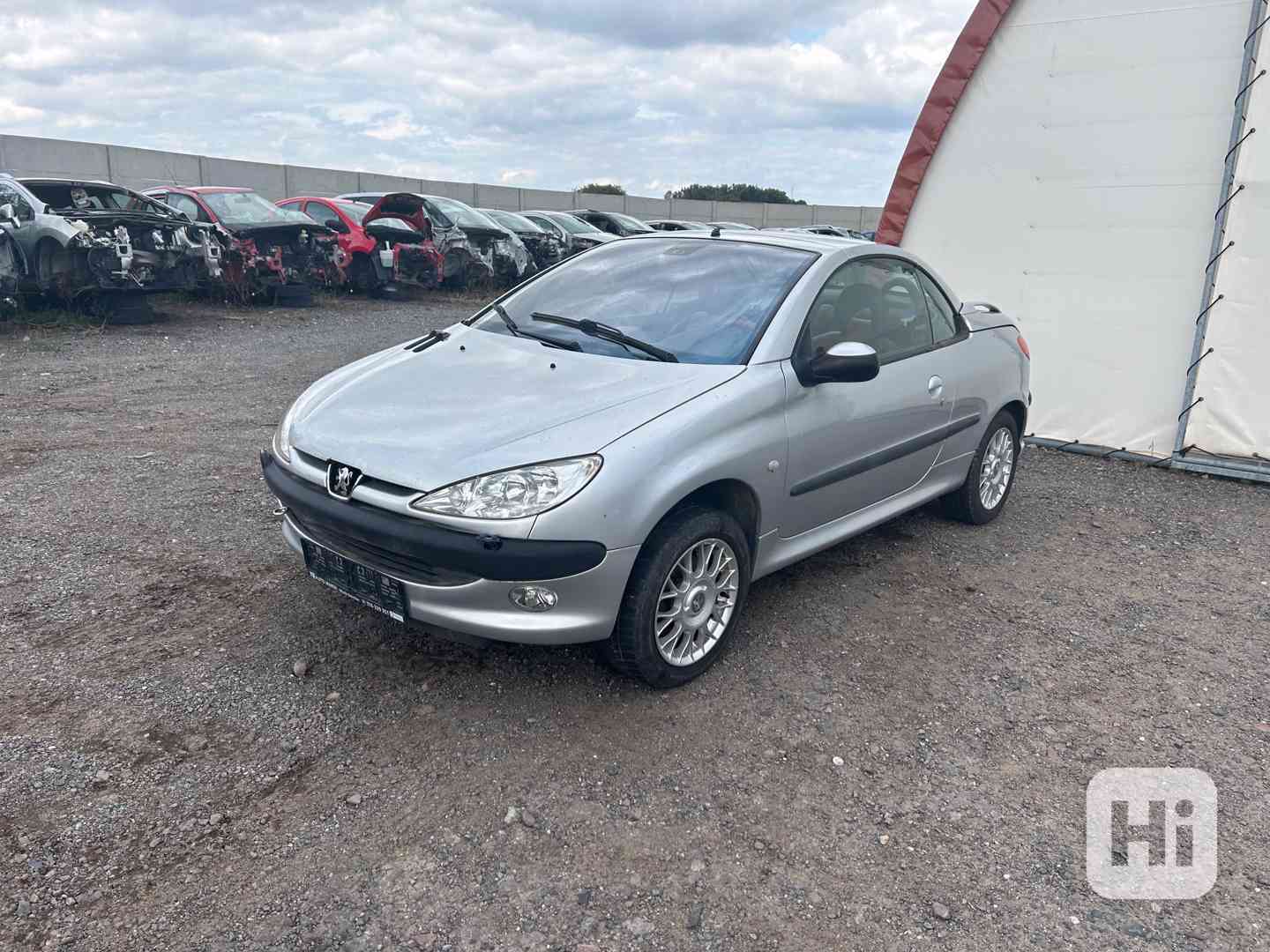 Peugeot 206CC 1,6 BN 80KW NFU prodám díly - foto 1