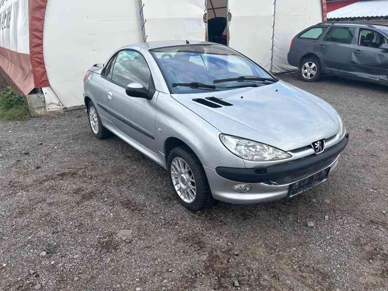 Peugeot 206CC 1,6 BN 80KW NFU prodám díly - foto 2