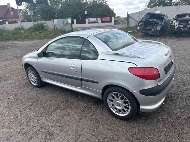 Peugeot 206CC 1,6 BN 80KW NFU prodám díly - foto 4