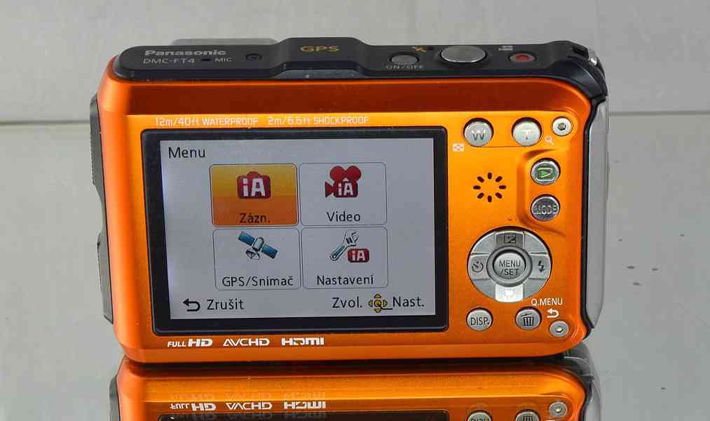 Panasonic Lumix DMC-FT4*Vodotěsný do 12m*Full HDV - foto 6