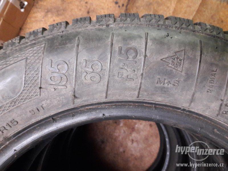 zimní pneu 195/65 R15 - Klebr - 5mm - foto 1