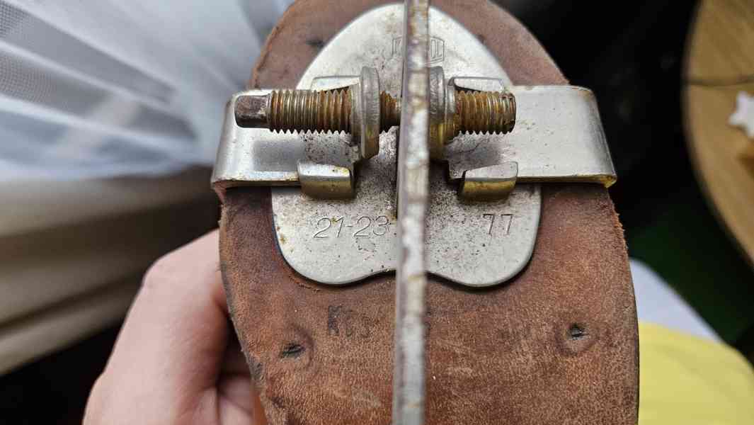 Pánské brusle Kovopol Tornado velikost 27 a dětské brusle - foto 5