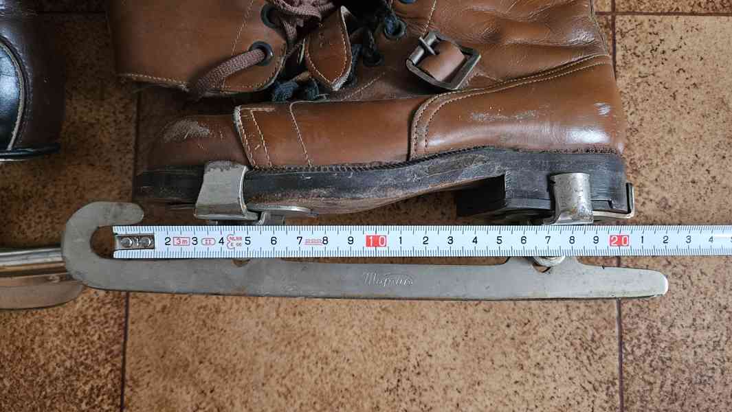 Pánské brusle Kovopol Tornado velikost 27 a dětské brusle - foto 3