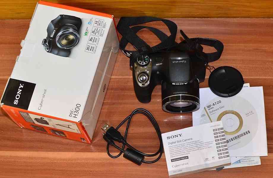 SONY Cyber-Shot DSC-H300 *20,1MP*HD Video*35xOpZOOM