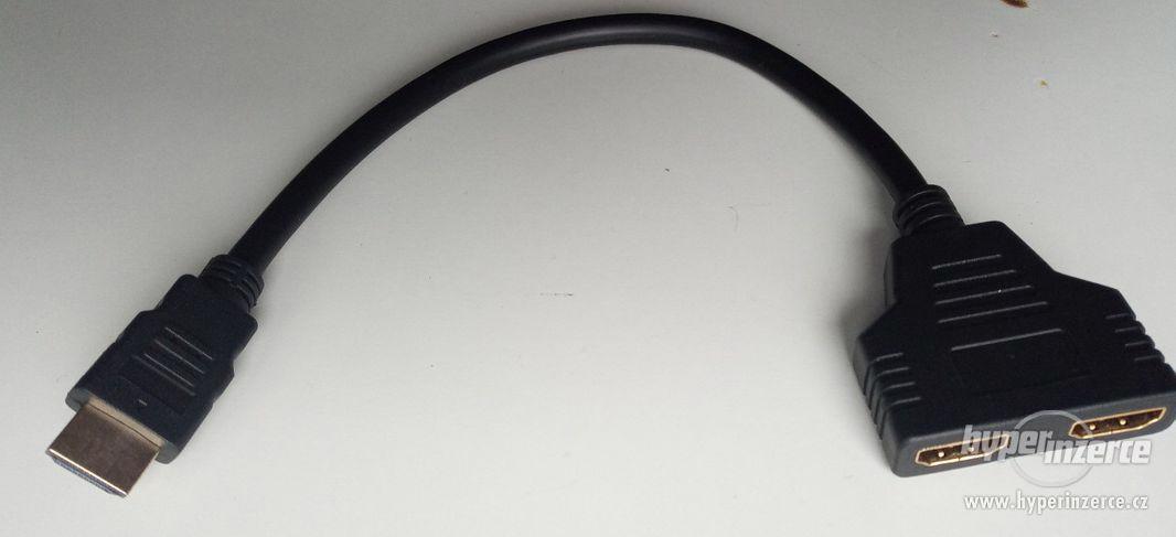 HDMI pasivní splitter/rozdvojka - 1 na 2 porty - foto 1