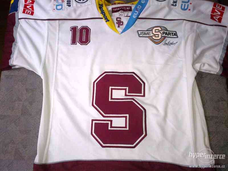 Prodám hraný originální dres I.Rachůnka (HC Sparta Praha) - foto 5