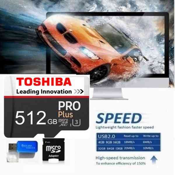 Paměťová karta Micro sdxc 512 GB Memory card - foto 3
