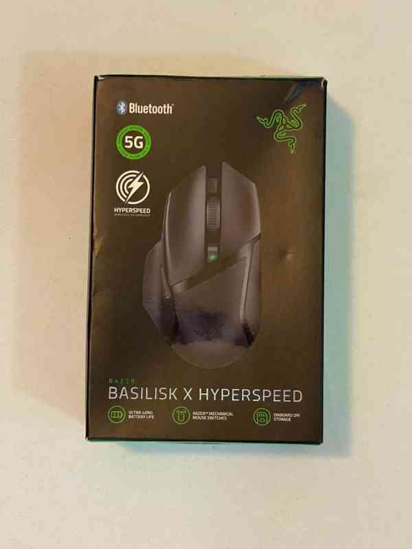 Razer Basilisk X HyperSpeed – bezdrátová herní myš, 2.4 G... - foto 4