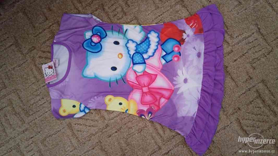Letní šatičky (pyžamo) motiv Hello Kitty č.1 - foto 1