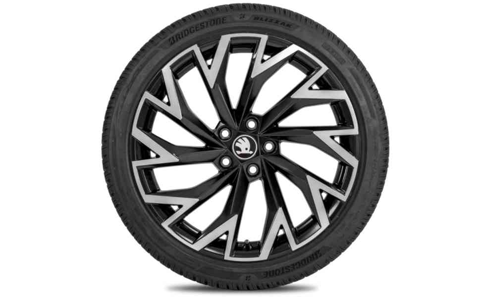 NOVÁ zimní Alu sada Škoda Superb III, IV 235/40 R19 Bridg. - foto 18