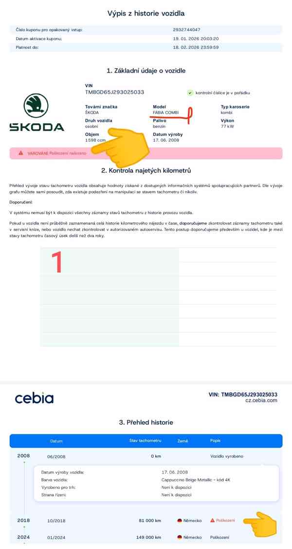 Prodej auta - foto 2