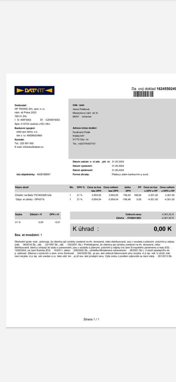 Lednice Beko TS190340N - foto 4
