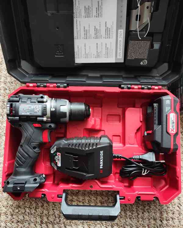 Nový aku šroubovák Parkside vč. příslušenství, 5 let záruka. - foto 4