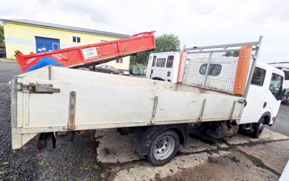 3.5t 6míst tupláky 3.4x2m valník tažné 96kW 2.5D Nissan - foto 4