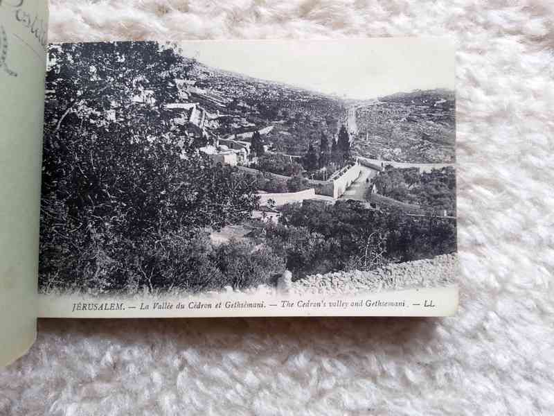 1919 Fotoalbum pohlednic Jeruzalém, Jaffa - Levy Fils, Paris - foto 8
