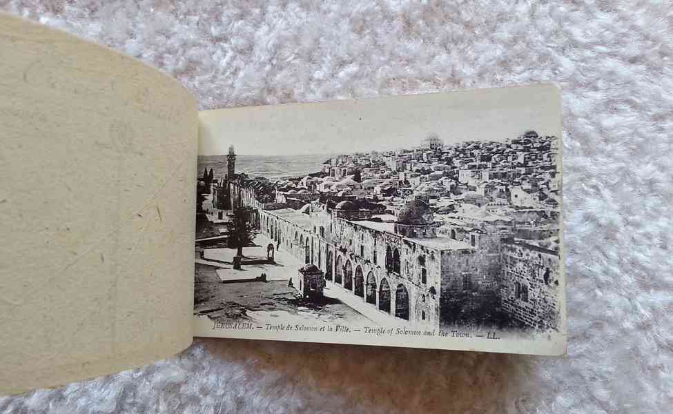 1919 Fotoalbum pohlednic Jeruzalém, Jaffa - Levy Fils, Paris - foto 3