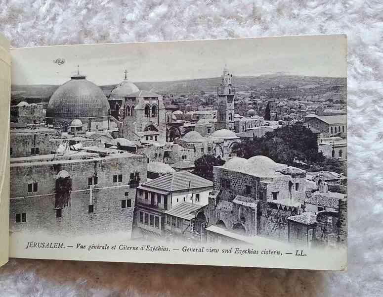 1919 Fotoalbum pohlednic Jeruzalém, Jaffa - Levy Fils, Paris - foto 6