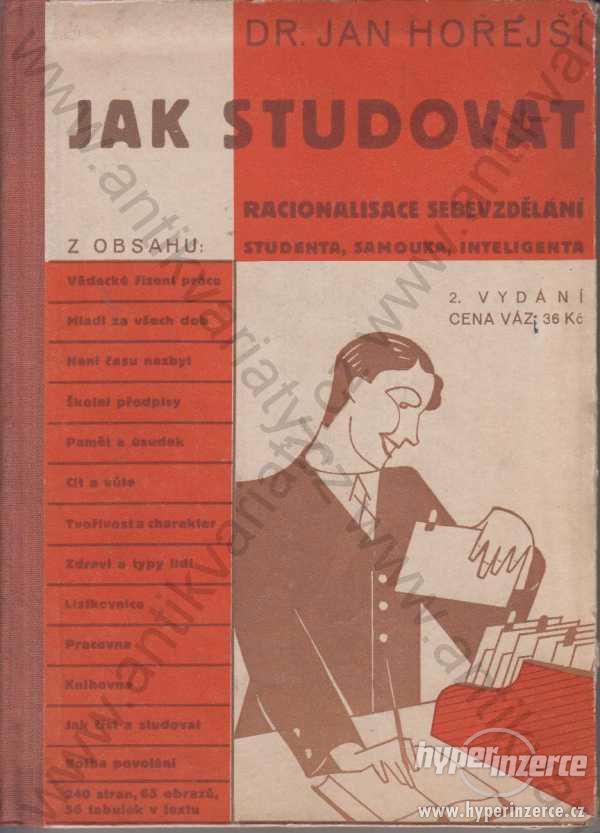 Jak studovat Jan Hořejší 1935 - foto 1