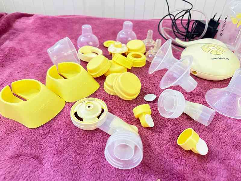 Velká sada elektrická odsávačka Medela swing - foto 3