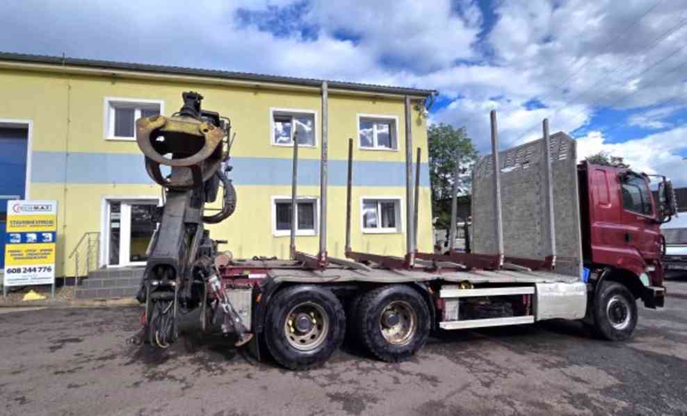 6x6 les Phoenix Prasident 30t 5.4m Umikov +HR drapák - foto 2