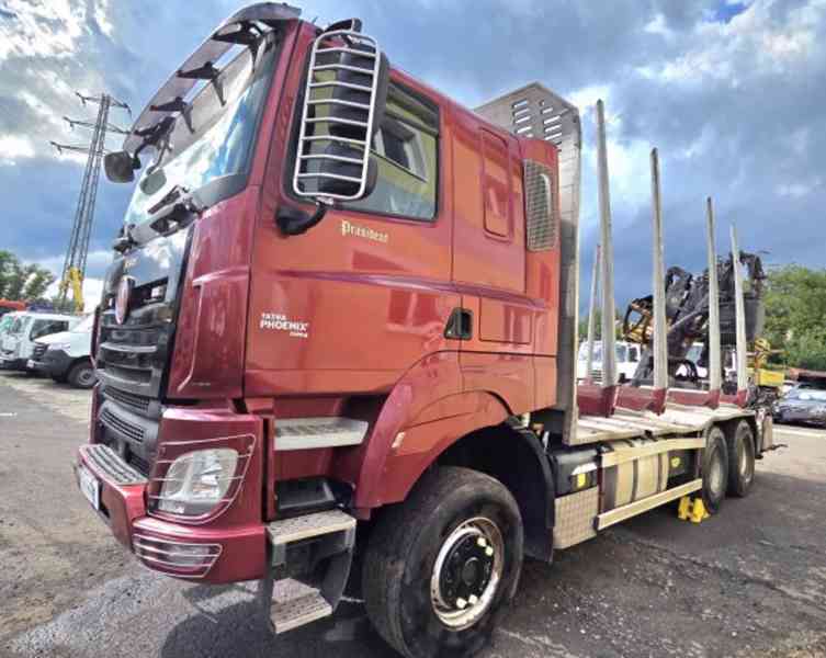 6x6 les Phoenix Prasident 30t 5.4m Umikov +HR drapák - foto 4