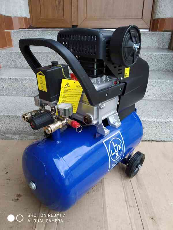 Prodám NEPOUŽITÝ olejový Kompresor LUX-TOOLS KPS-24/257 - foto 3