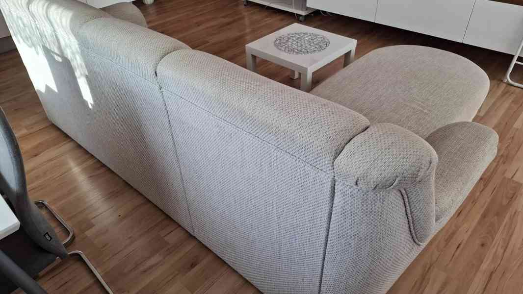 Sedací souprava s úložným prostorem a lůžkem - foto 3