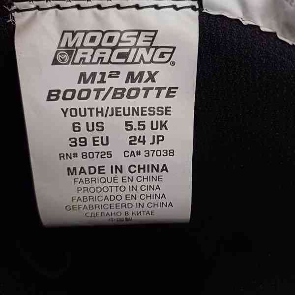 Motokrosové boty Moose M1.2 - foto 7