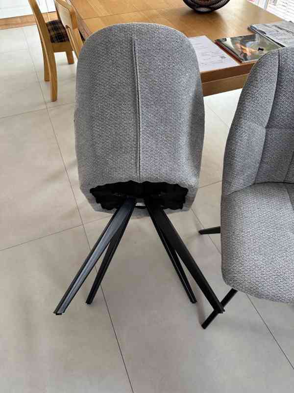 Sada dvou jídelních židlí - nové - foto 3