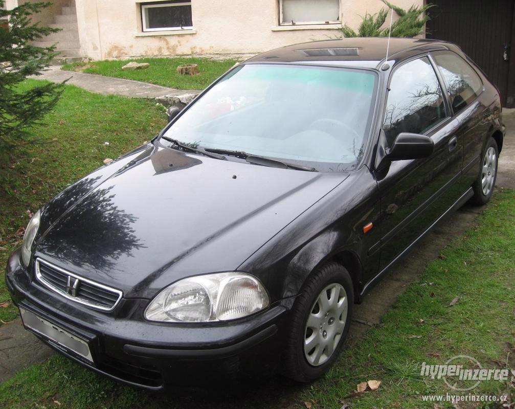 Honda Civic 1.4iS 3D, r.v. 98, původ ČR, garance km - foto 1