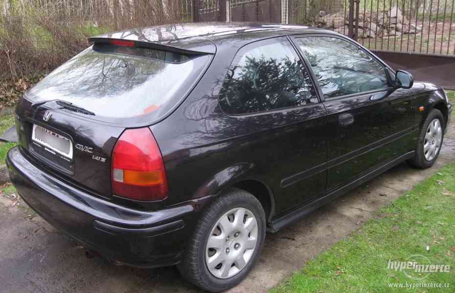Honda Civic 1.4iS 3D, r.v. 98, původ ČR, garance km - foto 2