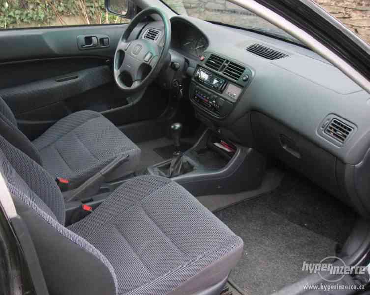 Honda Civic 1.4iS 3D, r.v. 98, původ ČR, garance km - foto 4