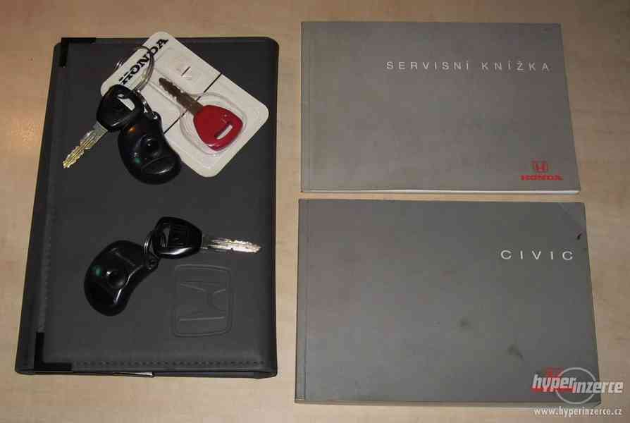 Honda Civic 1.4iS 3D, r.v. 98, původ ČR, garance km - foto 7