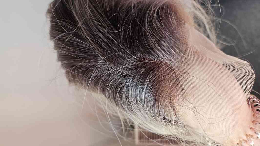 Paruka přirozená blond nová - foto 5