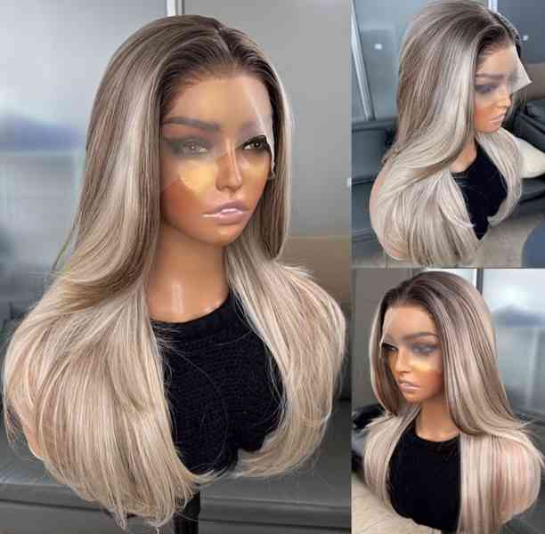 Paruka přirozená blond nová - foto 2