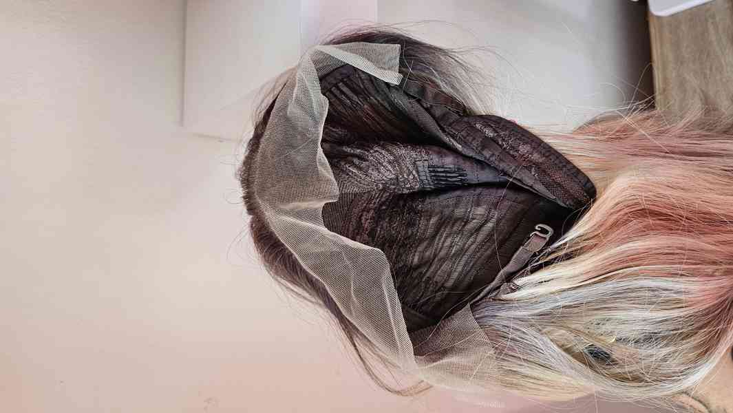 Paruka přirozená blond nová - foto 4