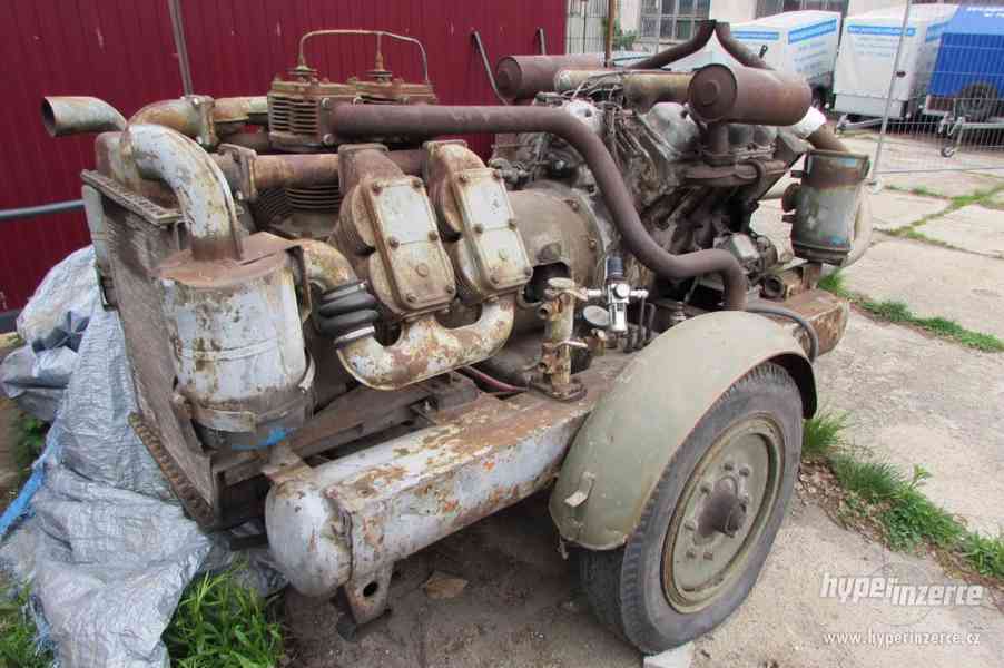 Kompresor Škoda s motorem Tatra - foto 1