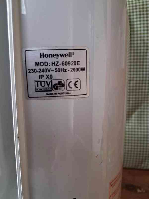 Olejový radiátor Honeywell HZ-60920E – 2000 W - foto 5